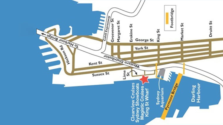 Sydney Showboats Map